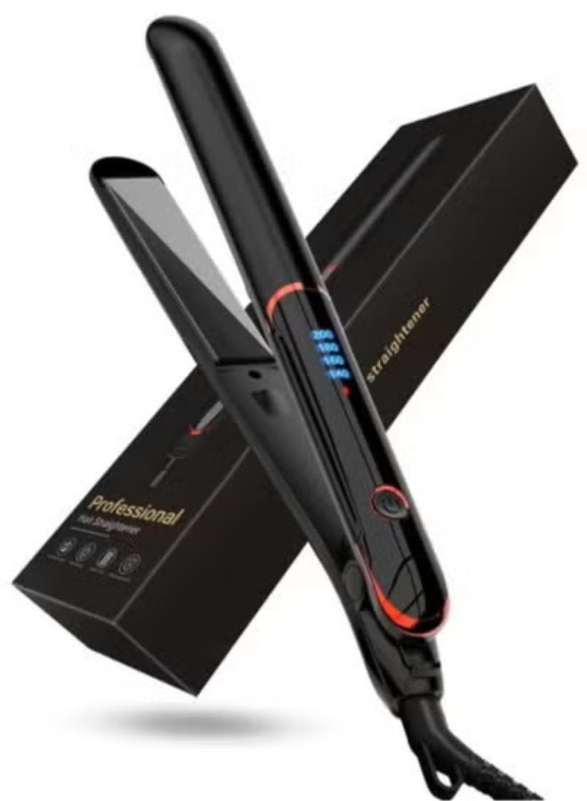 VOGMAX Hair Straightener and Curler 2 in 1 Ceramic Flat Iron with 6 Heat Settings Adjustable Temperature and Heats Up Fast - Image 1